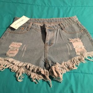 Jean shorts